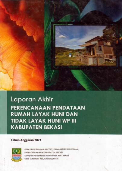 Perencanaan Pendataan Rrumah Layak Huni Dan Tidak Layak Huni Wp III Kab Bekasi